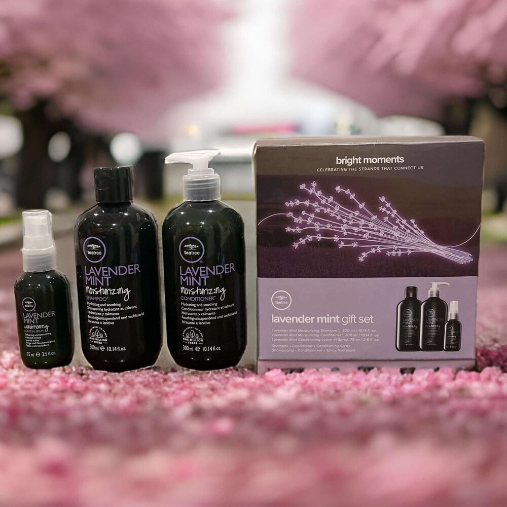 Paul Mitchell Tea Tree Lavender Mint Shampoo Conditioner Leave In Conditioner